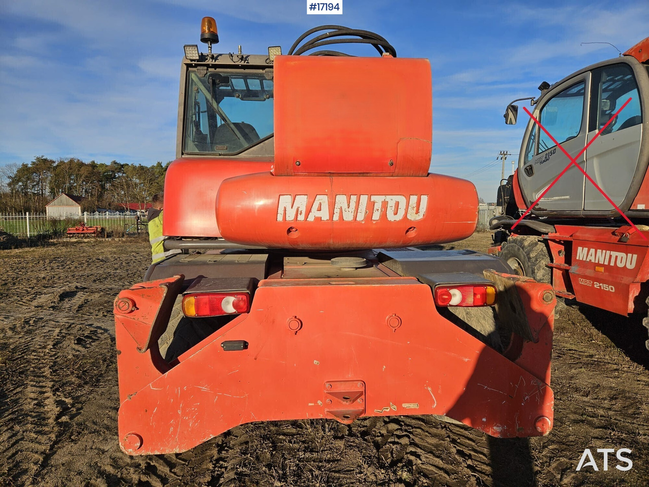Telescopic handler Manitou MRT 1530 (2005) - Teleskopický manipulátor: obrázek 4 Telescopic handler Manitou MRT 1530 (2005) - Teleskopický manipulátor: obrázek 4