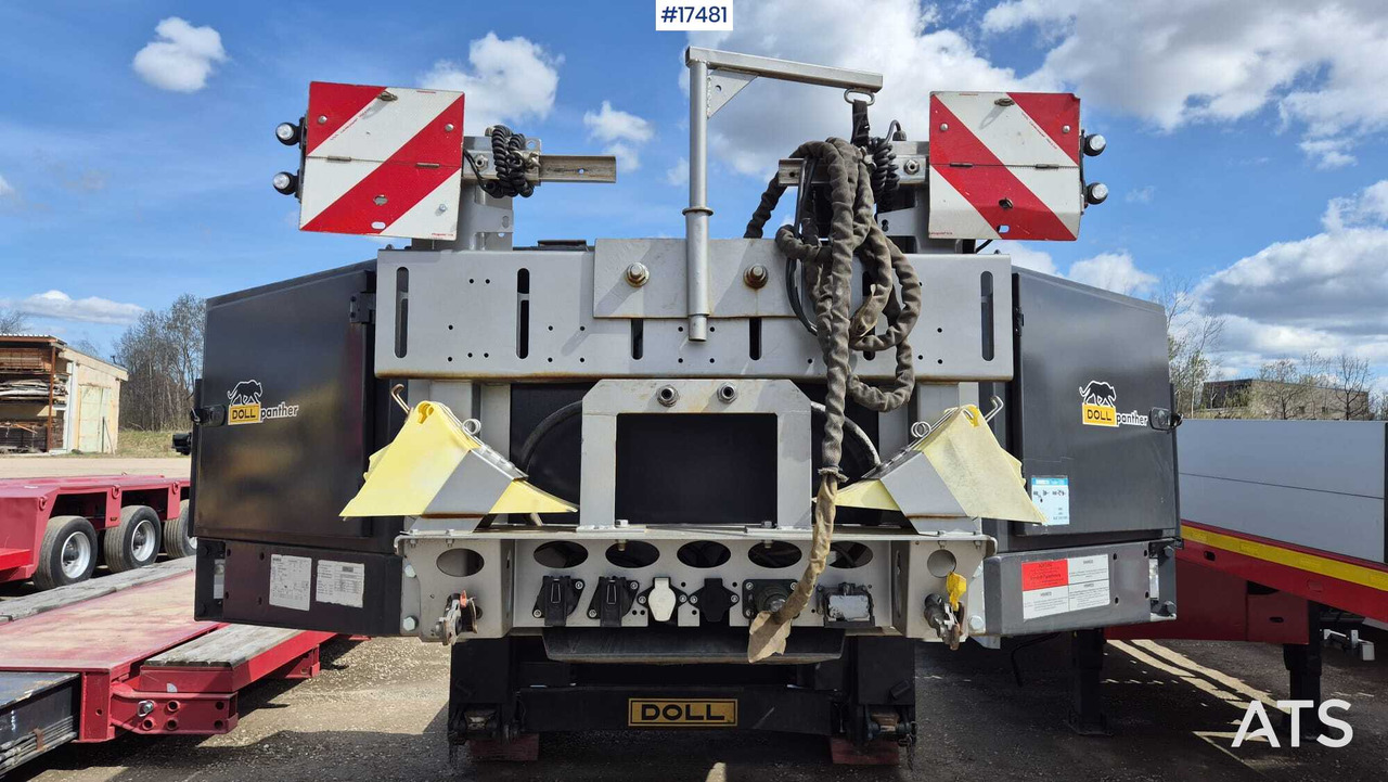 Podvalníkový návěs Tiefbett DOLL PANTHER T2E-S3F-21 low-bed semi-trailer (2015): obrázek 9