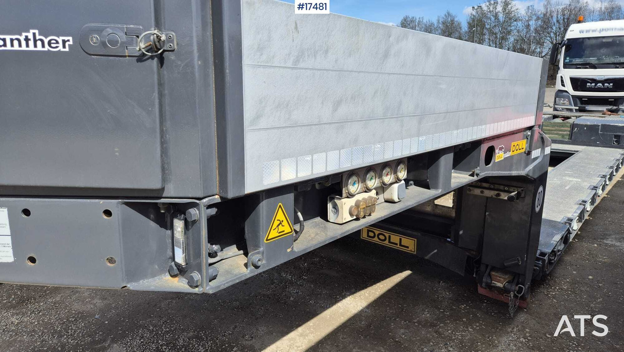 Podvalníkový návěs Tiefbett DOLL PANTHER T2E-S3F-21 low-bed semi-trailer (2015): obrázek 12
