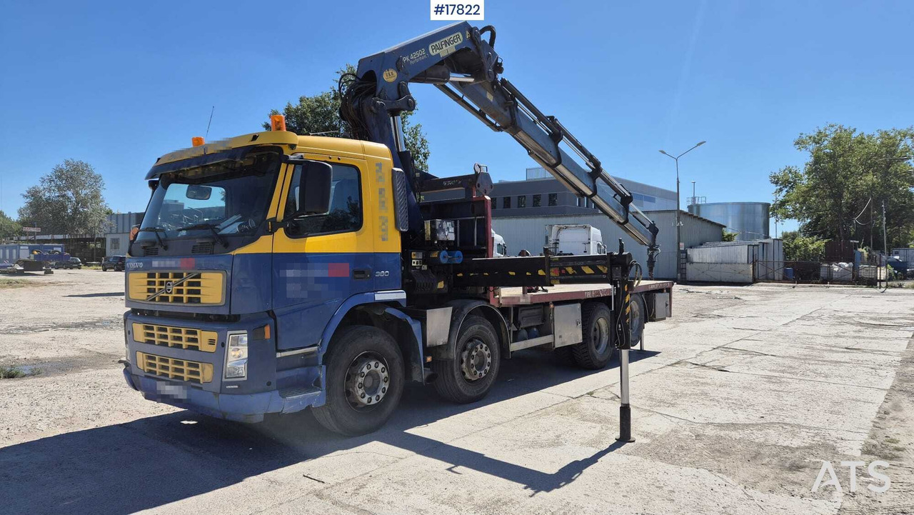 Truck VOLVO FM12 HDS - PALFINGER PK 42502 - Nákladní automobil valníkový/ Plošinový, Auto s hydraulickou rukou: obrázek 5 Truck VOLVO FM12 HDS - PALFINGER PK 42502 - Nákladní automobil valníkový/ Plošinový, Auto s hydraulickou rukou: obrázek 5