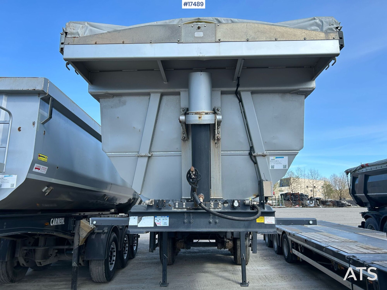 Truck semi-trailer, tipper MEIERLING MSK 18 (2017) - Sklápěcí návěs: obrázek 4 Truck semi-trailer, tipper MEIERLING MSK 18 (2017) - Sklápěcí návěs: obrázek 4