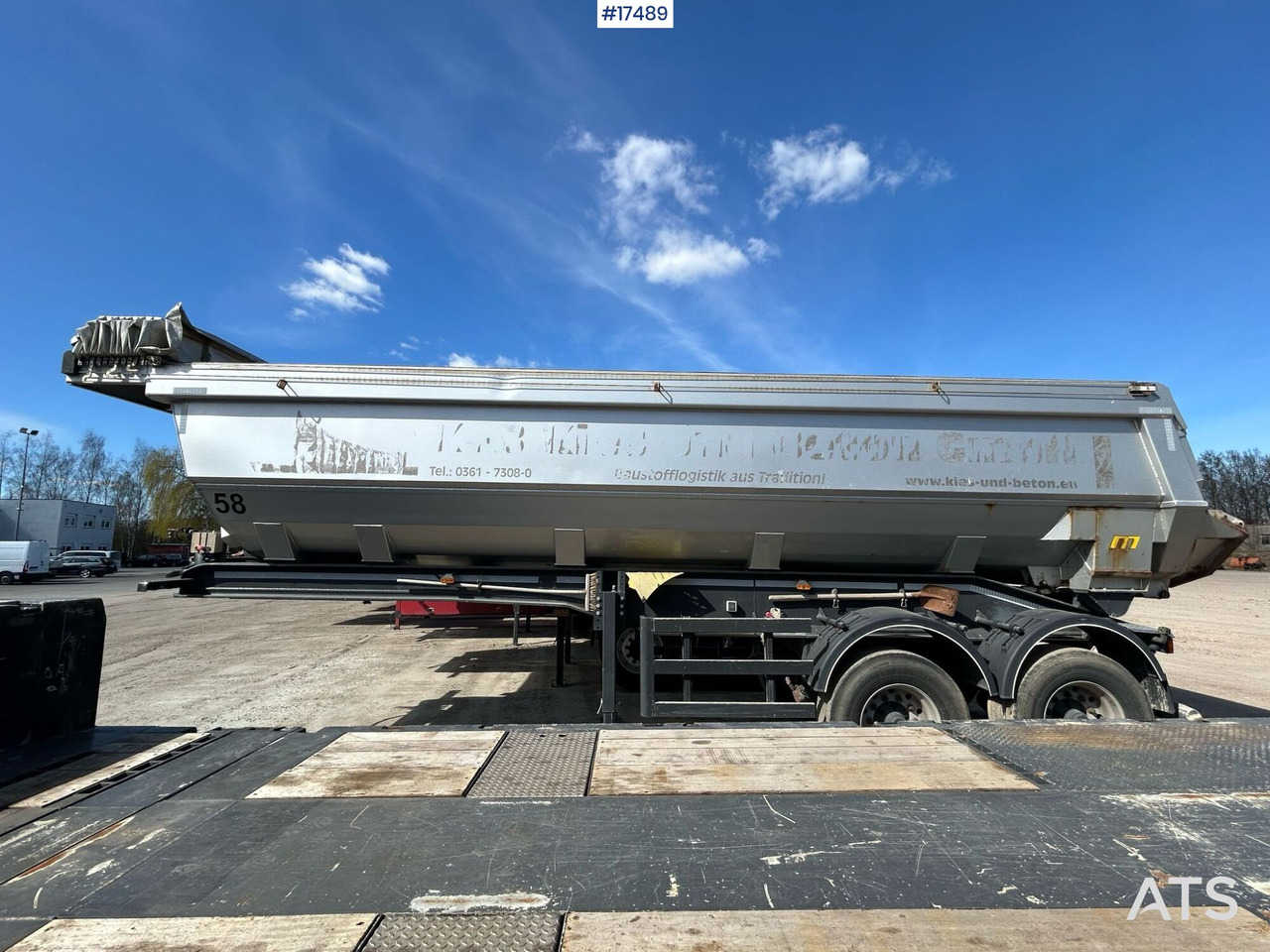 Truck semi-trailer, tipper MEIERLING MSK 18 (2017) - Sklápěcí návěs: obrázek 2 Truck semi-trailer, tipper MEIERLING MSK 18 (2017) - Sklápěcí návěs: obrázek 2