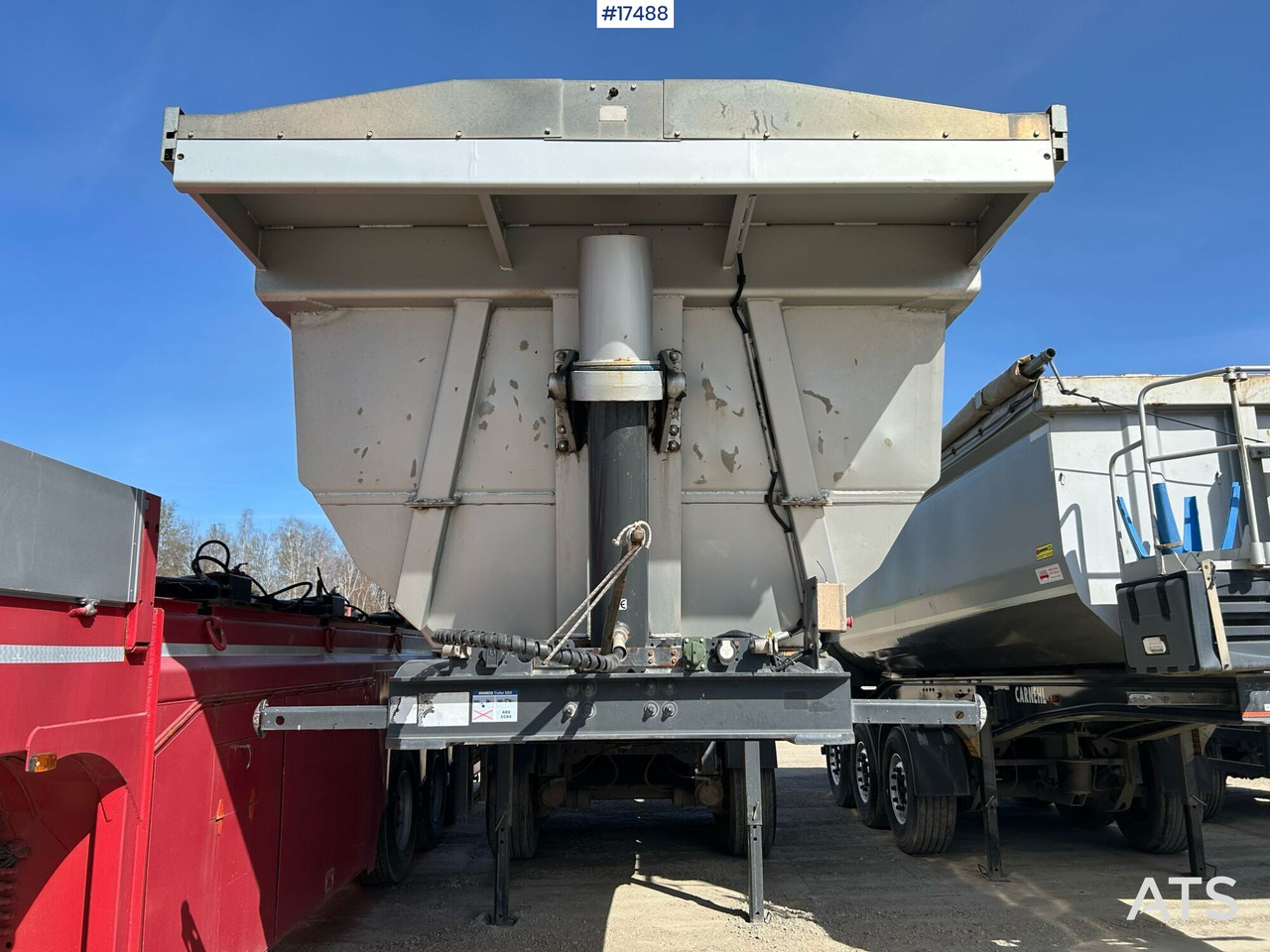 Truck semi-trailer, tipper MEIERLING MSK 18 (2017) - Sklápěcí návěs: obrázek 2 Truck semi-trailer, tipper MEIERLING MSK 18 (2017) - Sklápěcí návěs: obrázek 2
