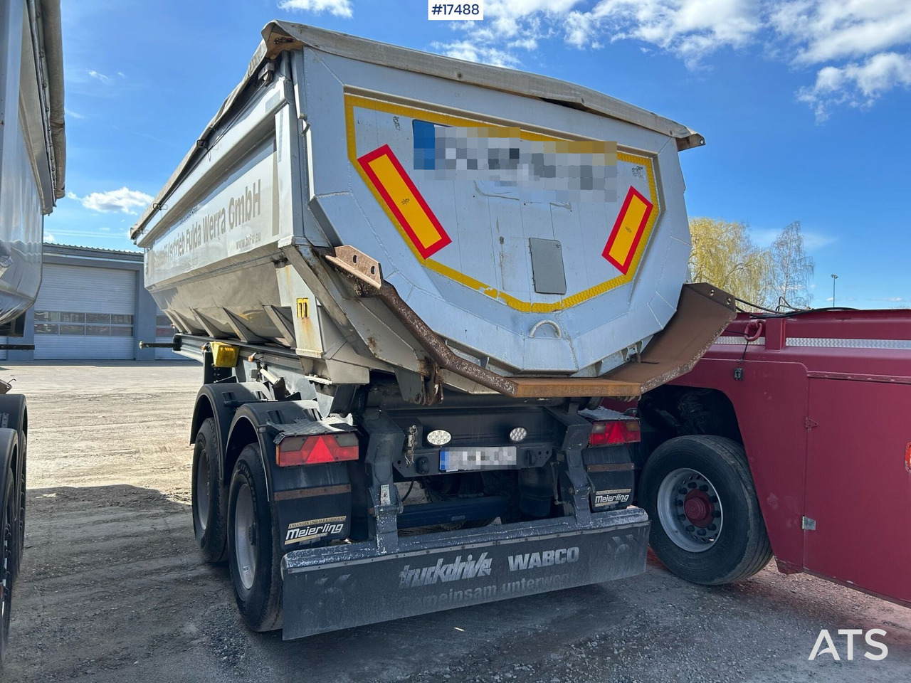 Truck semi-trailer, tipper MEIERLING MSK 18 (2017) - Sklápěcí návěs: obrázek 3 Truck semi-trailer, tipper MEIERLING MSK 18 (2017) - Sklápěcí návěs: obrázek 3