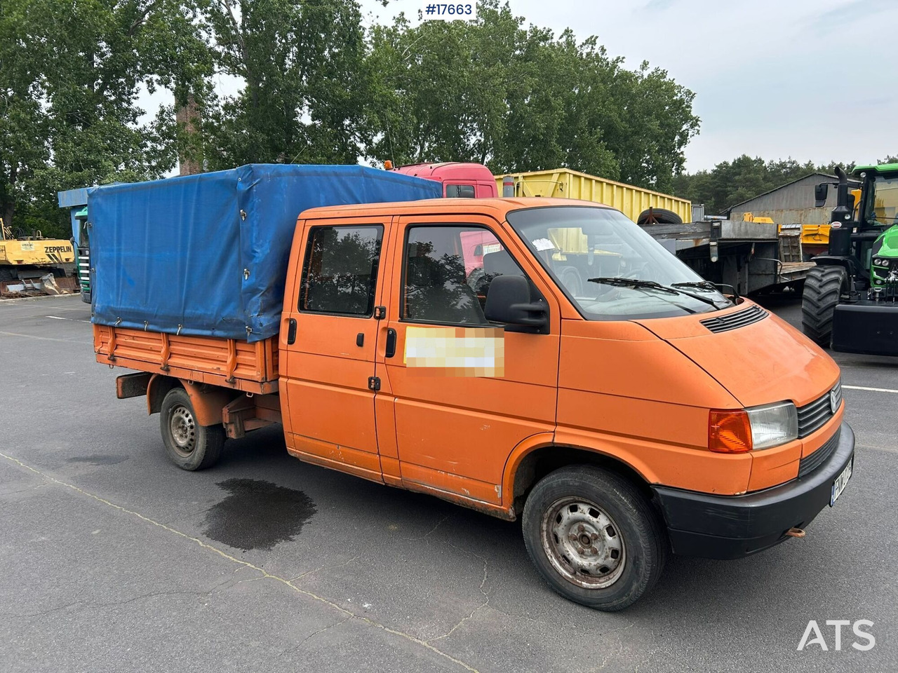 Volkswagen Transporter 1.9D double cab with box body (1992) - Plachtová dodávka, Dodávka s dvojitou kabinou: obrázek 1 Volkswagen Transporter 1.9D double cab with box body (1992) - Plachtová dodávka, Dodávka s dvojitou kabinou: obrázek 1