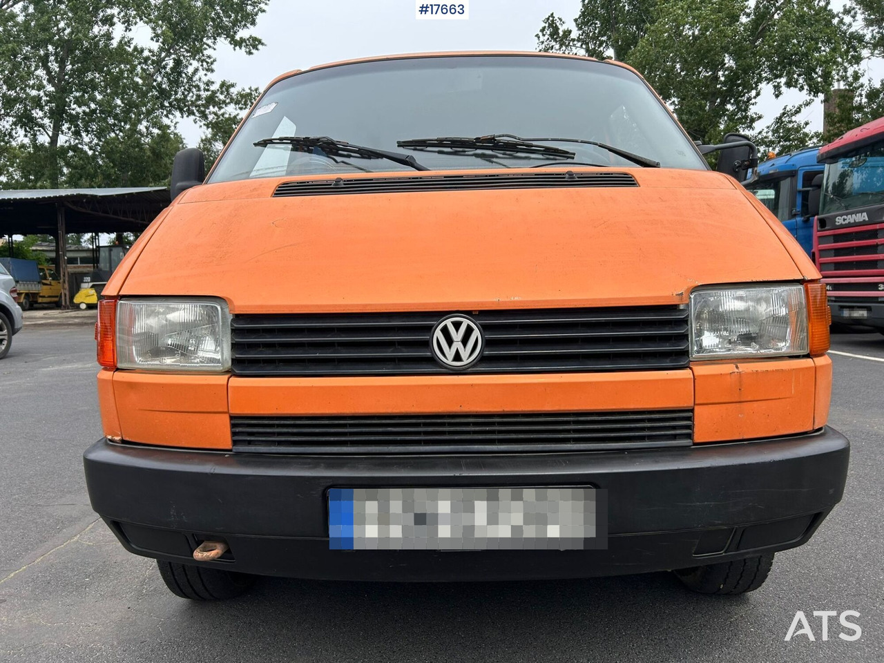 Volkswagen Transporter 1.9D double cab with box body (1992) - Plachtová dodávka, Dodávka s dvojitou kabinou: obrázek 3 Volkswagen Transporter 1.9D double cab with box body (1992) - Plachtová dodávka, Dodávka s dvojitou kabinou: obrázek 3