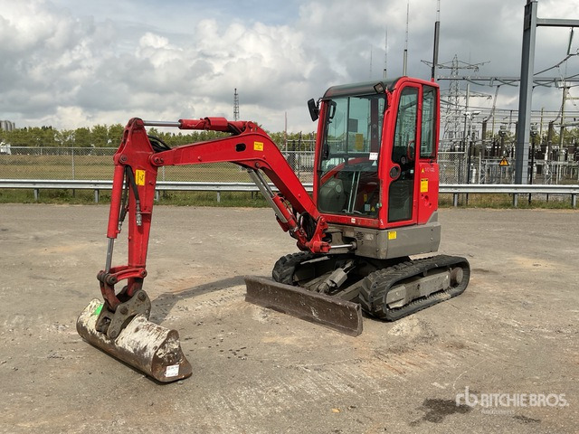2014 Volvo ECR25 Mini Excavator: <6.6t - Mini rýpadlo: obrázek 1 2014 Volvo ECR25 Mini Excavator: <6.6t - Mini rýpadlo: obrázek 1