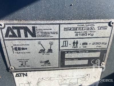ATN ZEBRA 12 Diesel - Kloubová plošina: obrázek 5 ATN ZEBRA 12 Diesel - Kloubová plošina: obrázek 5