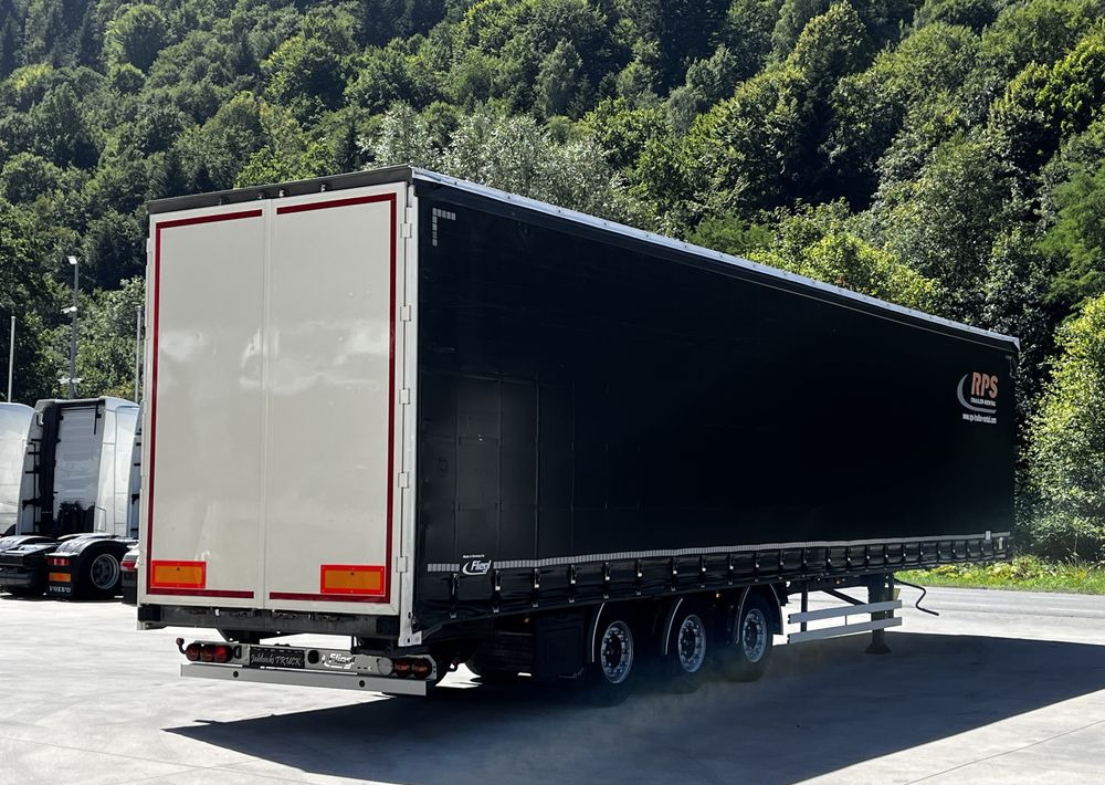 Fliegl Firanka Mega // 2017 Rok // SAF // Ocynk // Oś podnoszona // - Plachtový návěs: obrázek 1 Fliegl Firanka Mega // 2017 Rok // SAF // Ocynk // Oś podnoszona // - Plachtový návěs: obrázek 1