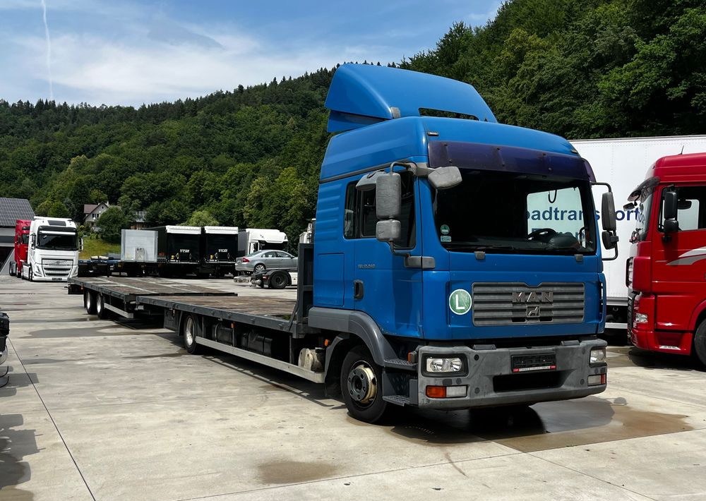 MAN TGM 12.240 // 2008 Rok // Euro 5 // + Przyczepa Konar 2 osie // 7.7+7.7 // - Nákladní automobil valníkový/ Plošinový: obrázek 2 MAN TGM 12.240 // 2008 Rok // Euro 5 // + Przyczepa Konar 2 osie // 7.7+7.7 // - Nákladní automobil valníkový/ Plošinový: obrázek 2