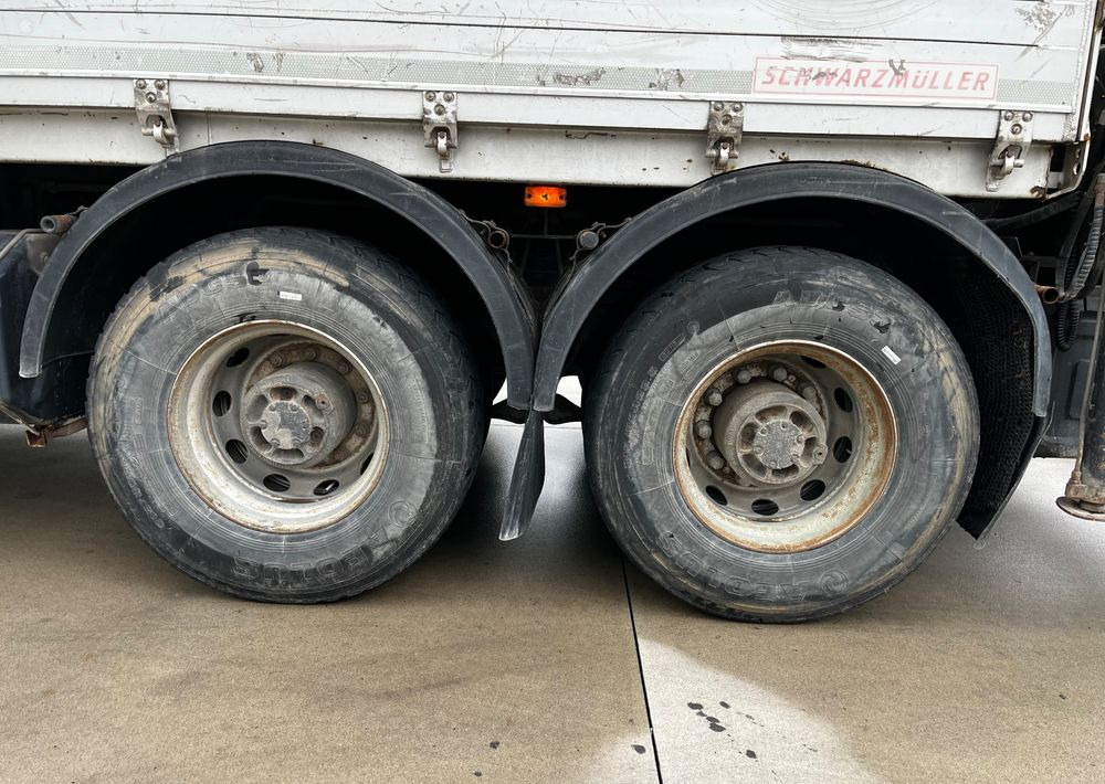 Nákladní automobil valníkový/ Plošinový, Auto s hydraulickou rukou Renault Kerax 380 EEV // Skrzynia Burtowa // HIAB XS166 Hipro + Radio // Zwolnice //  //: obrázek 9