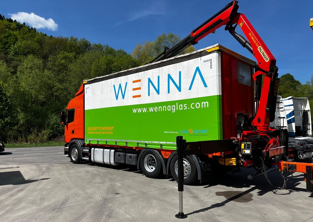 Scania G420 // Tandem // HDS Palfinger 18002 EH // Przyczepa // Oś skrętna podnoszona // Video !!! - Plachtový nákladní auto, Elektrické nákladní vozidlo: obrázek 5 Scania G420 // Tandem // HDS Palfinger 18002 EH // Przyczepa // Oś skrętna podnoszona // Video !!! - Plachtový nákladní auto, Elektrické nákladní vozidlo: obrázek 5