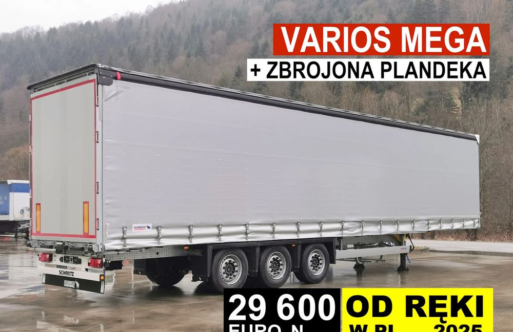 Schmitz Cargobull MEGA VARIOS - Plachtový návěs: obrázek 1 Schmitz Cargobull MEGA VARIOS - Plachtový návěs: obrázek 1
