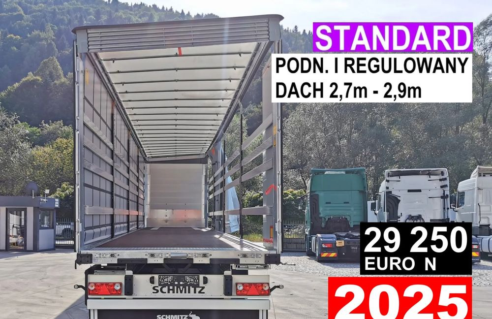 Schmitz Cargobull STANDARD + DACH VARIOS SIMPLE - Plachtový návěs: obrázek 1 Schmitz Cargobull STANDARD + DACH VARIOS SIMPLE - Plachtový návěs: obrázek 1
