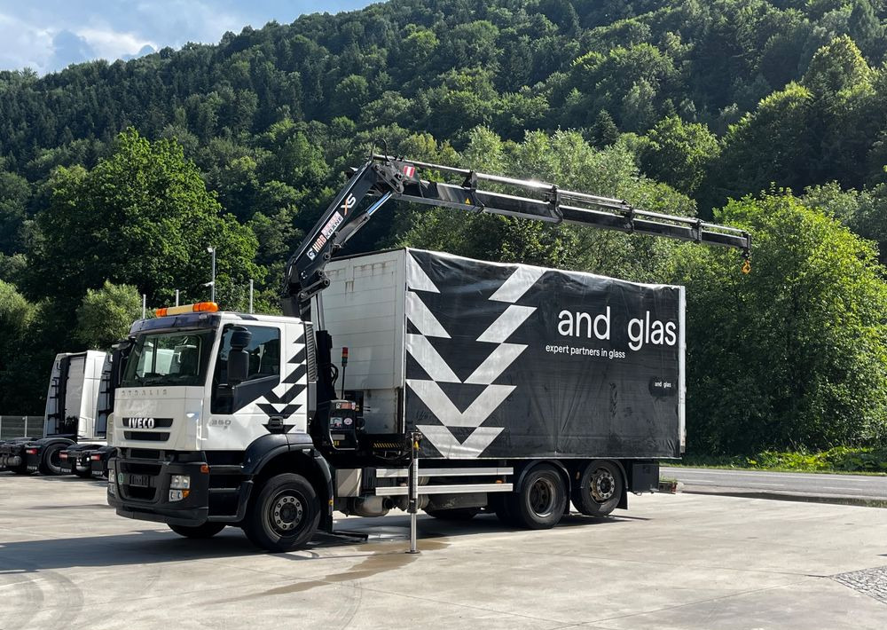 Iveco Stralis 360 // HIAB 144 E4 HIDUO + Radio // Zabudowa 6m // Oś podnoszona - Tahač: obrázek 1 Iveco Stralis 360 // HIAB 144 E4 HIDUO + Radio // Zabudowa 6m // Oś podnoszona - Tahač: obrázek 1