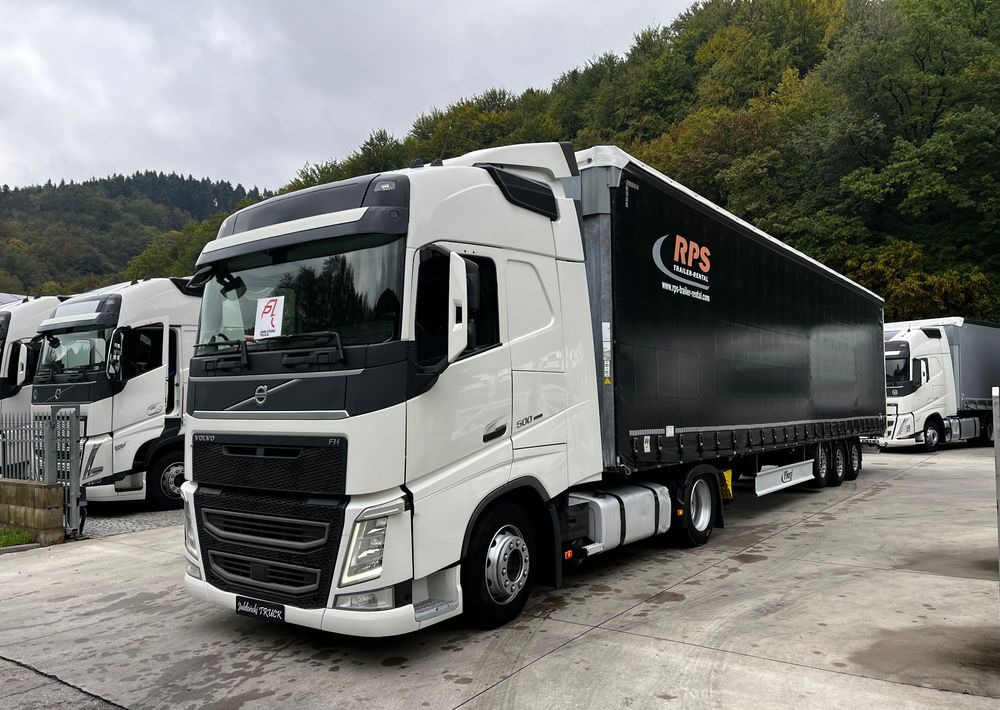 Volvo FH 500 Mega 2016 Rok + Fliegl 2017 // Oś podnoszona // Zestaw ! - Tahač, Plachtový návěs: obrázek 3 Volvo FH 500 Mega 2016 Rok + Fliegl 2017 // Oś podnoszona // Zestaw ! - Tahač, Plachtový návěs: obrázek 3