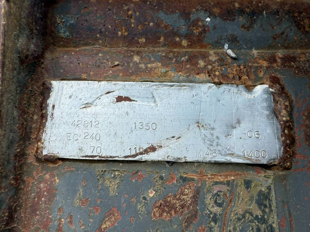 Gjerstad Grave og pusseskuffe S70 - Lžíce na bagr: obrázek 3 Gjerstad Grave og pusseskuffe S70 - Lžíce na bagr: obrázek 3