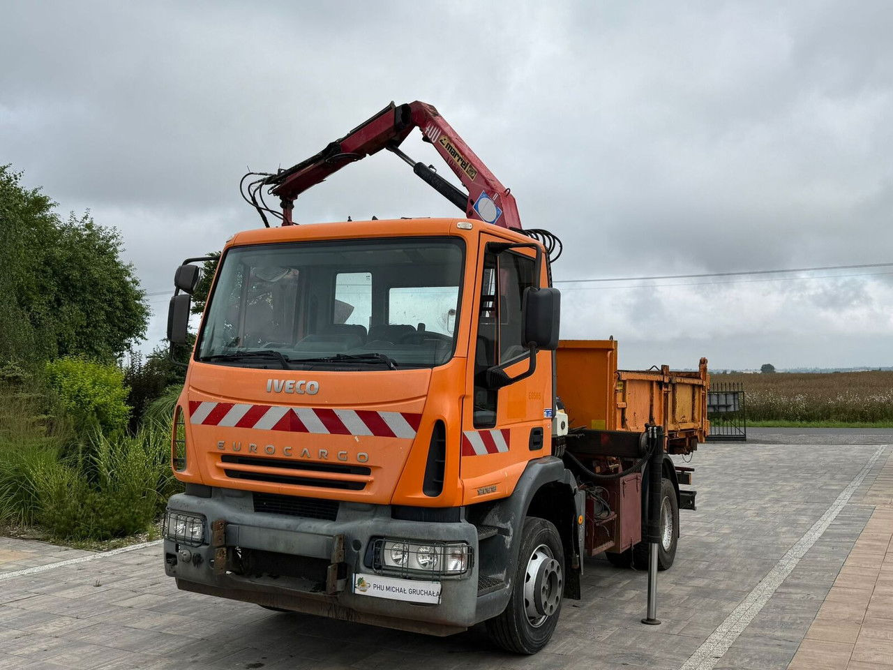 Sklápěč, Auto s hydraulickou rukou Iveco EuroCargo 120 120E18: obrázek 8