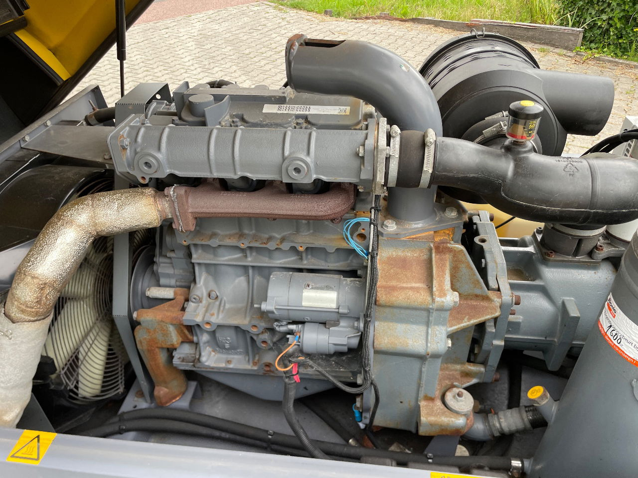 Mobilní kompresor Atlas Copco Xas77: obrázek 8