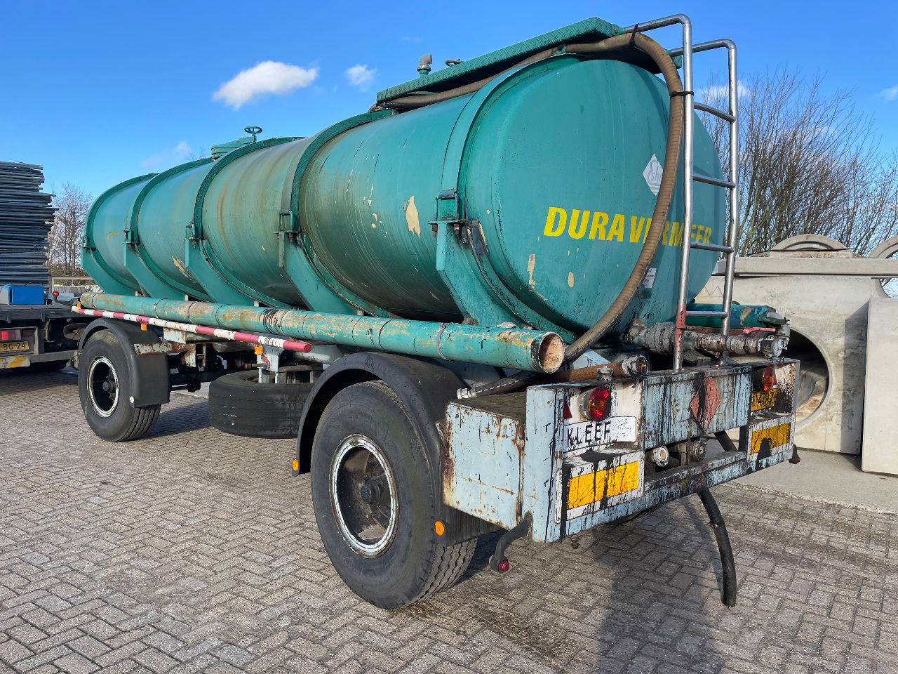 Burg Bitumen tank inox 14.000L - Cisternový přívěs: obrázek 2 Burg Bitumen tank inox 14.000L - Cisternový přívěs: obrázek 2