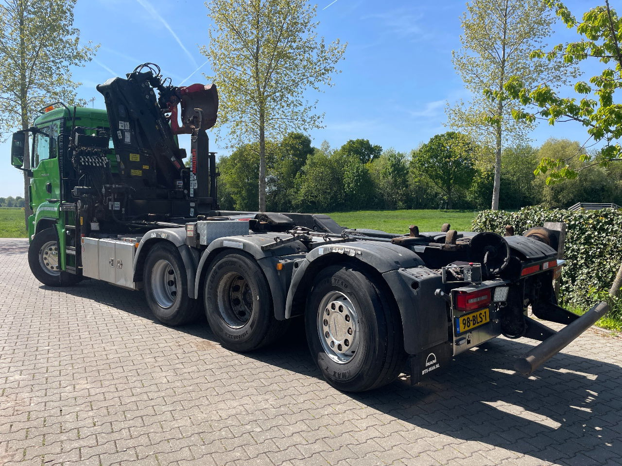 MAN TGS 35.420 met hiab 19tm Z kraan en 26t haakarm, bouwjaar 2018 - Kontejnérový podvozek/ Výměnná nástavba, Auto s hydraulickou rukou: obrázek 2 MAN TGS 35.420 met hiab 19tm Z kraan en 26t haakarm, bouwjaar 2018 - Kontejnérový podvozek/ Výměnná nástavba, Auto s hydraulickou rukou: obrázek 2