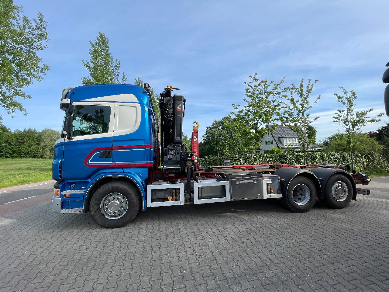 Scania R480 - Kontejnérový podvozek/ Výměnná nástavba, Auto s hydraulickou rukou: obrázek 2 Scania R480 - Kontejnérový podvozek/ Výměnná nástavba, Auto s hydraulickou rukou: obrázek 2