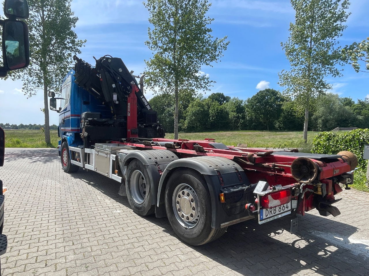 Scania R480 with hiab hookloader and hiab 262 EP5 with remote crane 2019 - Kontejnérový podvozek/ Výměnná nástavba, Auto s hydraulickou rukou: obrázek 3 Scania R480 with hiab hookloader and hiab 262 EP5 with remote crane 2019 - Kontejnérový podvozek/ Výměnná nástavba, Auto s hydraulickou rukou: obrázek 3