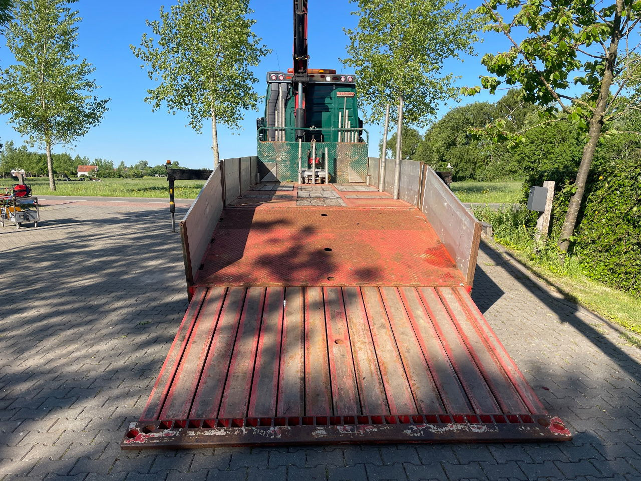 Auto s hydraulickou rukou Volvo FH 13.500 HMF 2420 K5 crane, winch, and extendable deck: obrázek 35