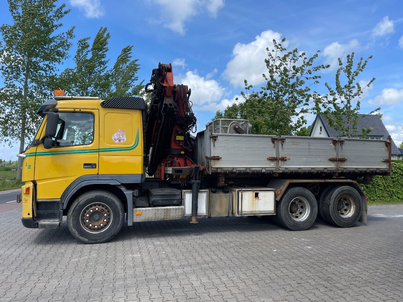Volvo FM 12.380 .380 with Palfinger PK27000 with jib and tipper box - Sklápěč, Auto s hydraulickou rukou: obrázek 2 Volvo FM 12.380 .380 with Palfinger PK27000 with jib and tipper box - Sklápěč, Auto s hydraulickou rukou: obrázek 2