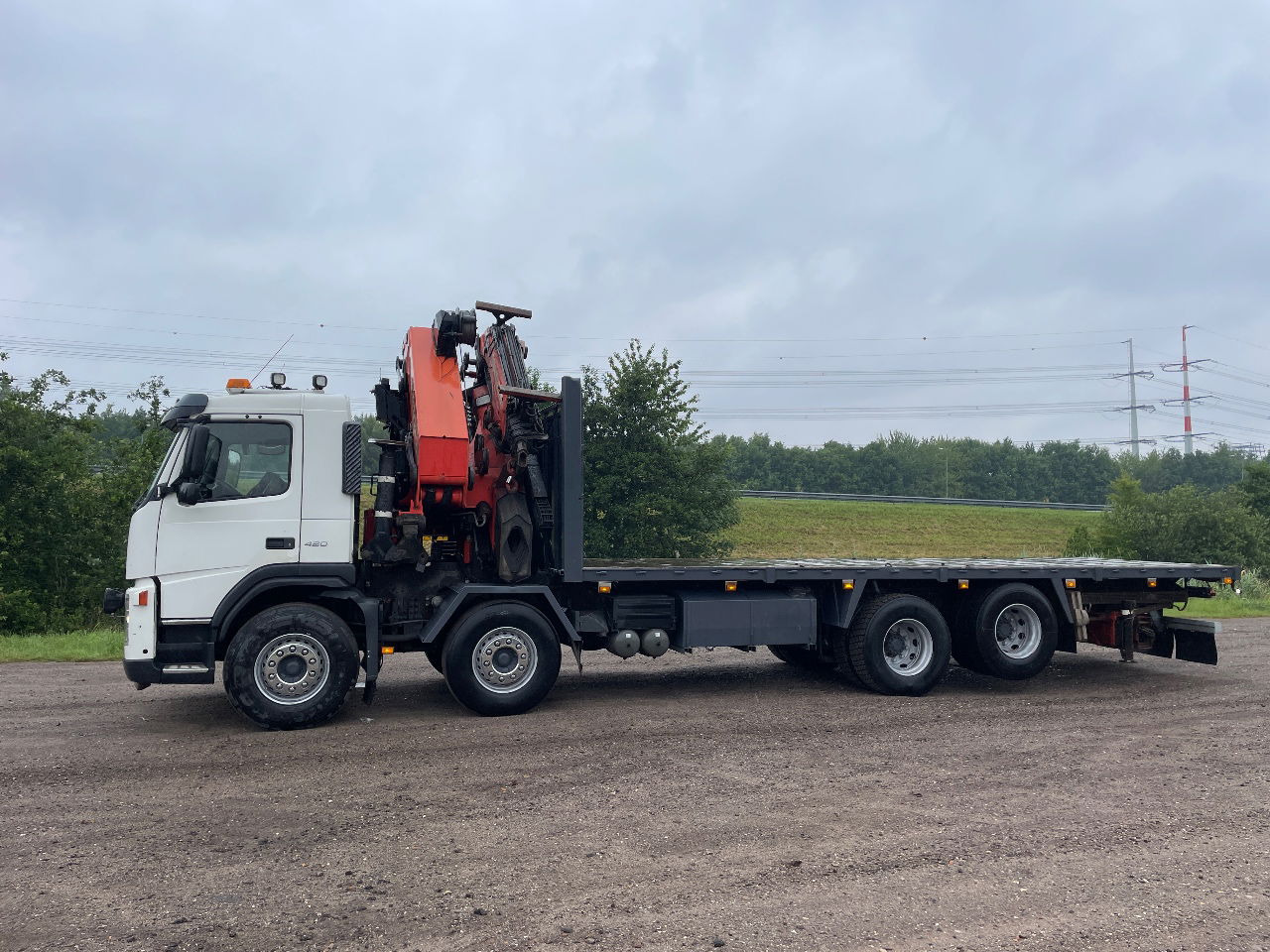Volvo FM 12.420 with palfinger PK56002 with jib and winch, excellent condition - Auto s hydraulickou rukou: obrázek 4 Volvo FM 12.420 with palfinger PK56002 with jib and winch, excellent condition - Auto s hydraulickou rukou: obrázek 4