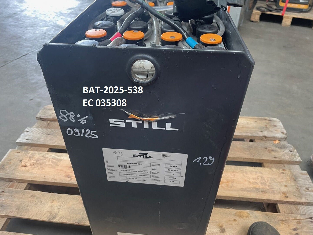 Hawker 24 Volt I 3 PZS 375 - Akumulátor pro Manipulační technika: obrázek 5 Hawker 24 Volt I 3 PZS 375 - Akumulátor pro Manipulační technika: obrázek 5