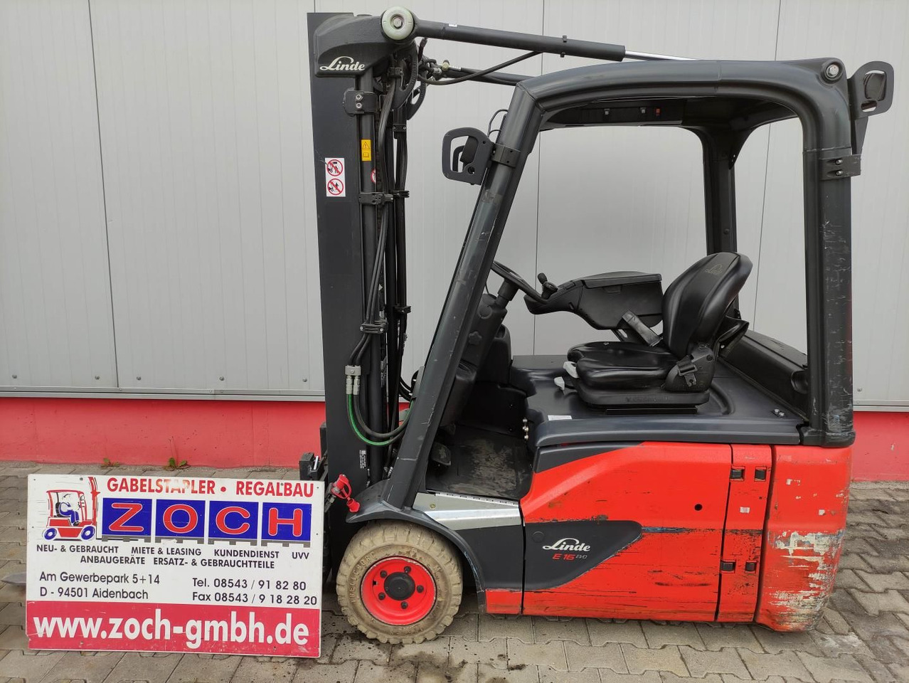 Linde E16-02-386-EVO - Elektrický vysokozdvižný vozík: obrázek 1 Linde E16-02-386-EVO - Elektrický vysokozdvižný vozík: obrázek 1
