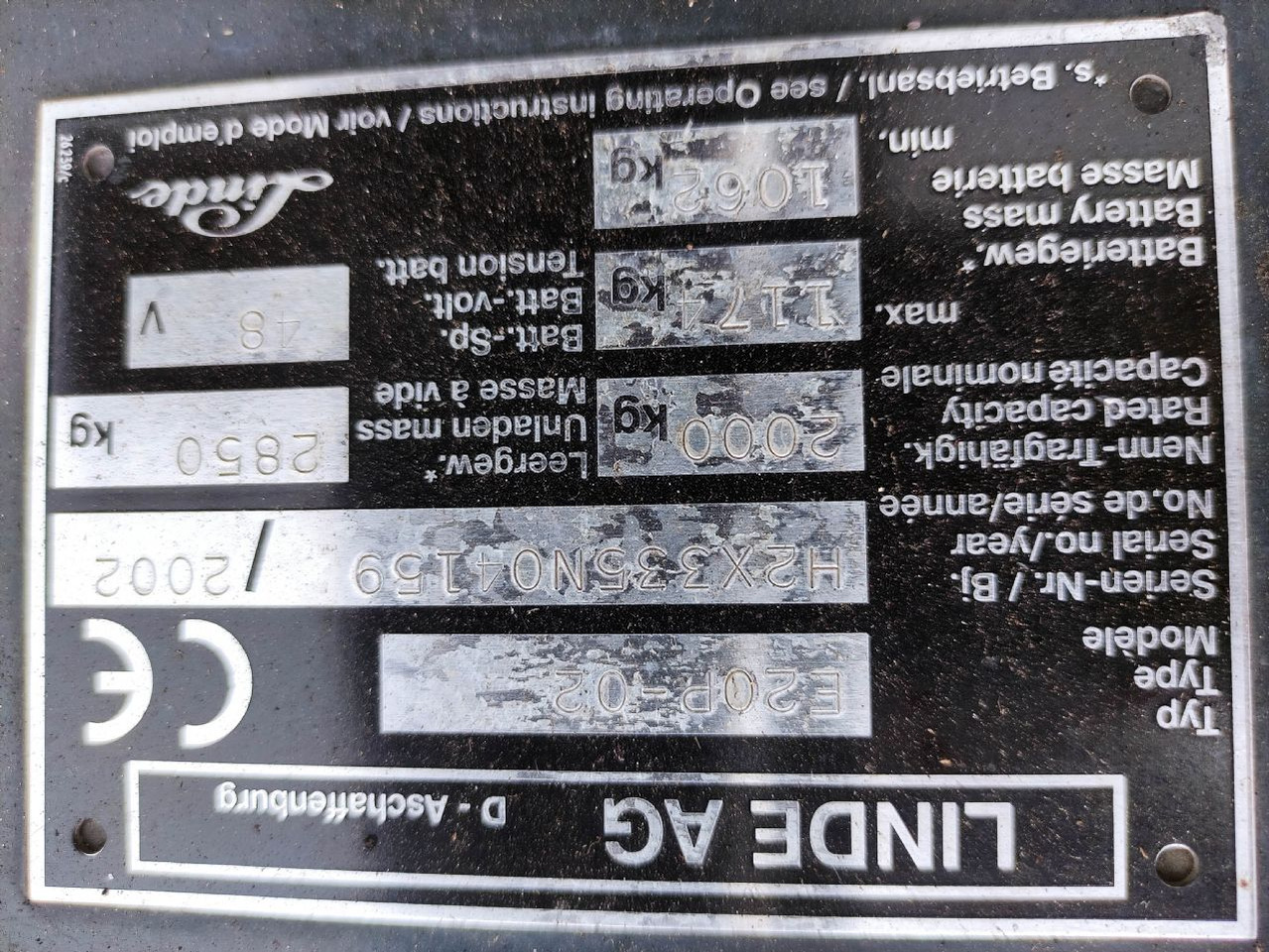 Elektrický vysokozdvižný vozík Linde E20-335: obrázek 7