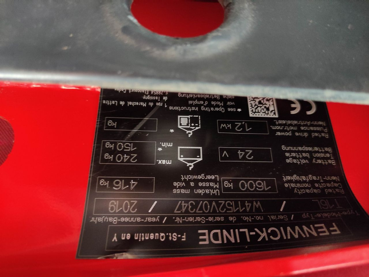 Linde T16L-1152 - Paletový vozík: obrázek 5 Linde T16L-1152 - Paletový vozík: obrázek 5
