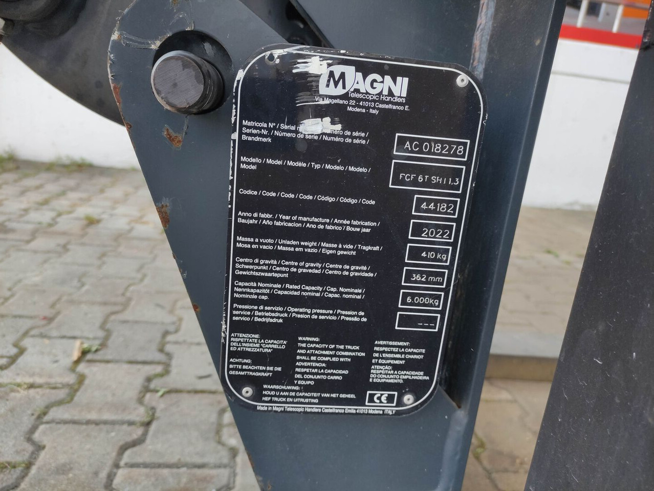 Magni FCF6TSHI 1.3 - Vidle: obrázek 5 Magni FCF6TSHI 1.3 - Vidle: obrázek 5