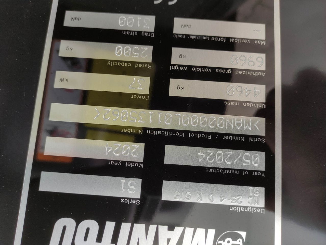 Vysokozdvižný vozík terénní Manitou MC25-4 DK ST5 S1 (NEU): obrázek 6