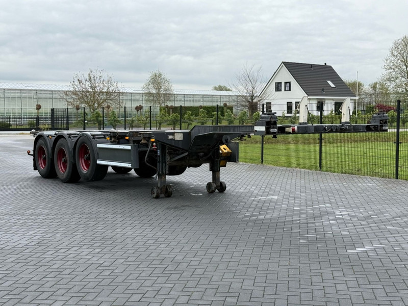 Nooteboom FT-43-03V MULTI CHASSIS, ALLE AANSLUITINGEN, LIFTAS. - Kontejnerovy návěs/ Výměnná nástavba: obrázek 1 Nooteboom FT-43-03V MULTI CHASSIS, ALLE AANSLUITINGEN, LIFTAS. - Kontejnerovy návěs/ Výměnná nástavba: obrázek 1