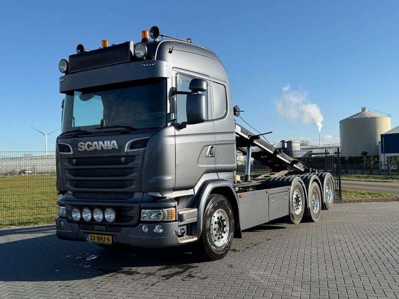 Scania R450 HANDGESCHAKELD, KABELSYSTEEM, ALCOA, LEATHER. - Hákový nosič kontejnerů: obrázek 1 Scania R450 HANDGESCHAKELD, KABELSYSTEEM, ALCOA, LEATHER. - Hákový nosič kontejnerů: obrázek 1