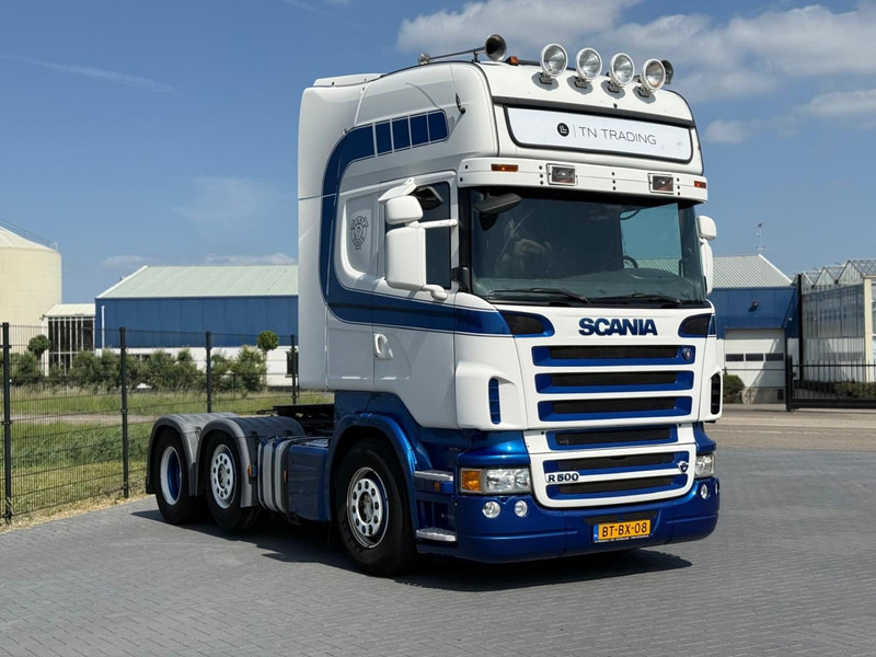 Scania R 500 A 6X2/4 STEERING PUSHER, MANUEL, RETARDER, LEATHER, TOP. - Tahač: obrázek 1 Scania R 500 A 6X2/4 STEERING PUSHER, MANUEL, RETARDER, LEATHER, TOP. - Tahač: obrázek 1