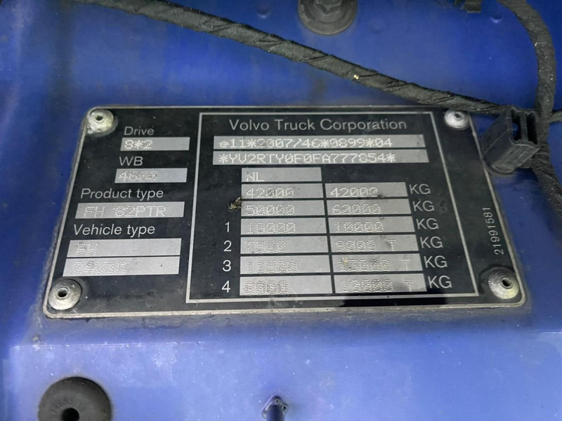 Kontejnérový podvozek/ Výměnná nástavba Volvo FH 460 NL TRUCK, ALCOA WHEELS, 2X TANK, CONTAINER!: obrázek 10 Kontejnérový podvozek/ Výměnná nástavba Volvo FH 460 NL TRUCK, ALCOA WHEELS, 2X TANK, CONTAINER!: obrázek 10