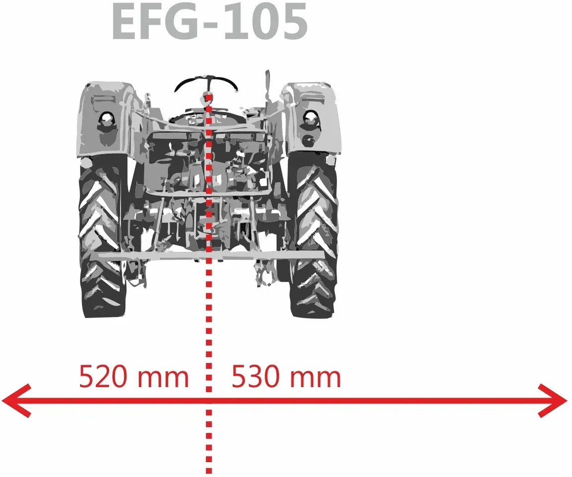 Kosiarka bijakowa Jansen EFG-105 Mulczer, Kosiarka, Mulczer bijakowy - Kladívkový mulčovač: obrázek 2 Kosiarka bijakowa Jansen EFG-105 Mulczer, Kosiarka, Mulczer bijakowy - Kladívkový mulčovač: obrázek 2