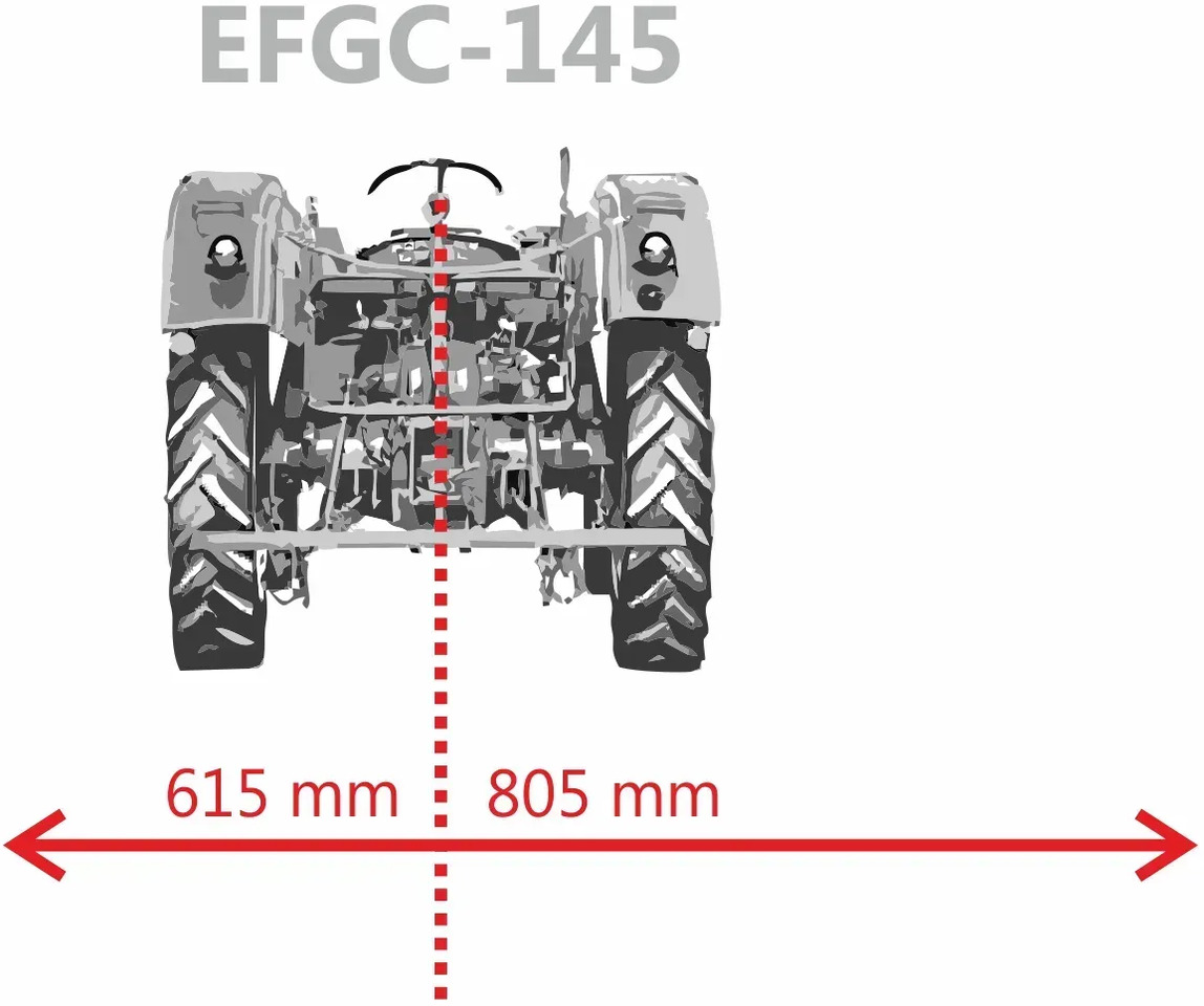 Kosiarka bijakowa Jansen EFGC-145, Mulczer, Kosiarka, Mulczer bijakowy - Kladívkový mulčovač: obrázek 2 Kosiarka bijakowa Jansen EFGC-145, Mulczer, Kosiarka, Mulczer bijakowy - Kladívkový mulčovač: obrázek 2