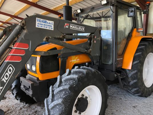 Renault CERES 95 X TRACTEUR + CHARGEUR MX80 - Traktor: obrázek 1 Renault CERES 95 X TRACTEUR + CHARGEUR MX80 - Traktor: obrázek 1