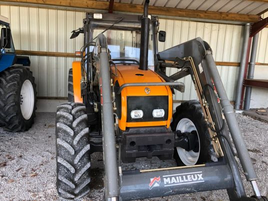 Renault CERES 95 X TRACTEUR + CHARGEUR MX80 - Traktor: obrázek 4 Renault CERES 95 X TRACTEUR + CHARGEUR MX80 - Traktor: obrázek 4