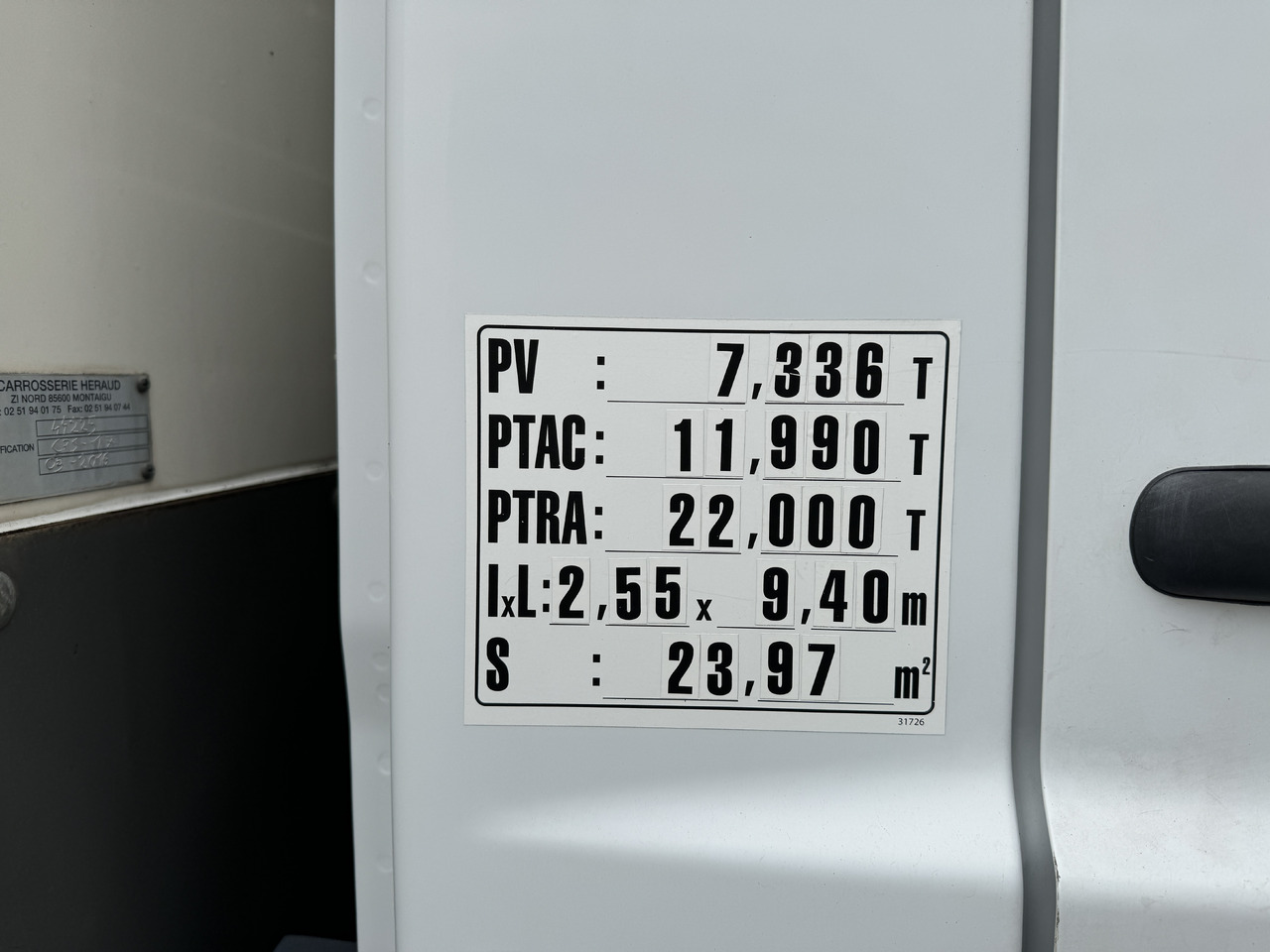 Skříňový nákladní auto MERCEDES-BENZ ATEGO 1218: obrázek 6 Skříňový nákladní auto MERCEDES-BENZ ATEGO 1218: obrázek 6