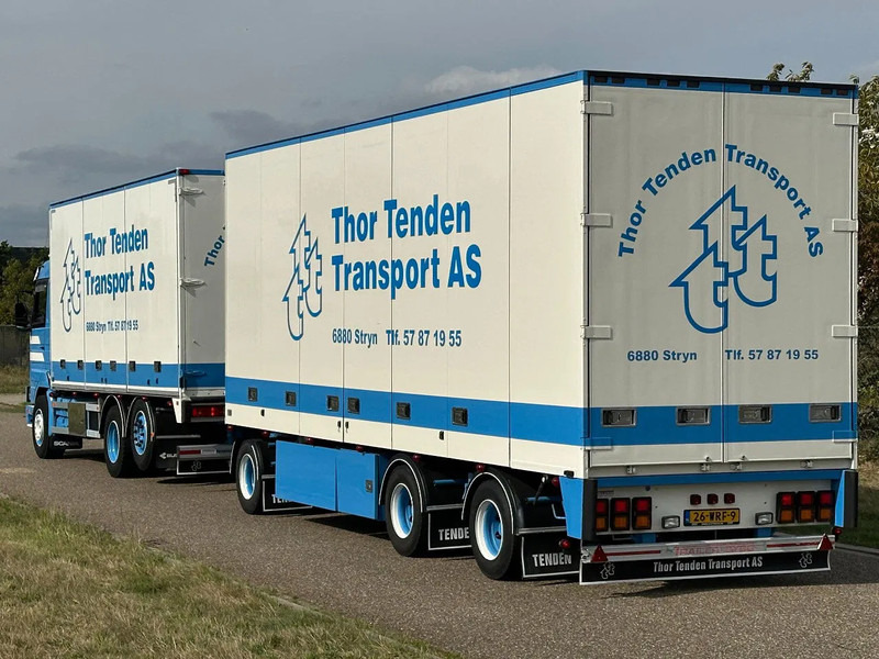 Scania 143M V8 450 6x2 Tenden Combi APK! - Skříňový nákladní auto: obrázek 4 Scania 143M V8 450 6x2 Tenden Combi APK! - Skříňový nákladní auto: obrázek 4