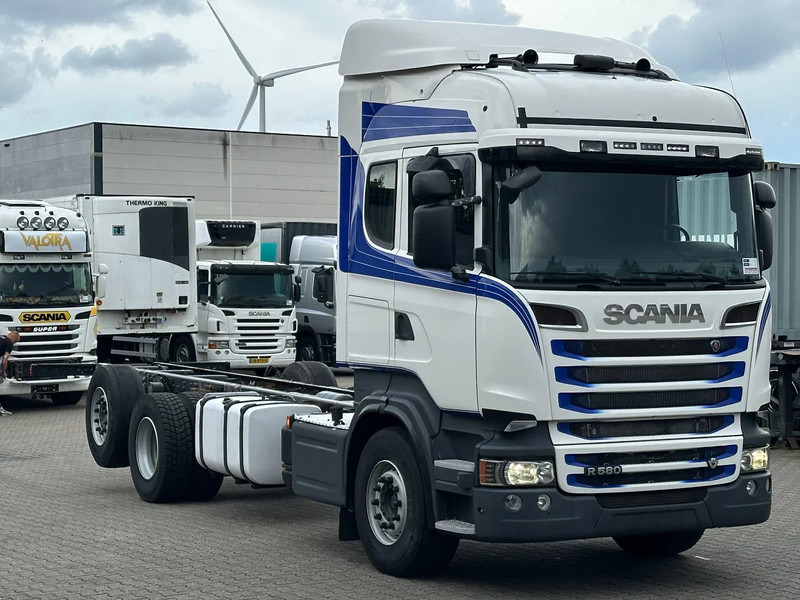 Scania R580 V8 6x2*4 Chassis Retarder Full Air 4.90 Wb Euro 6 - Podvozek s kabinou: obrázek 3 Scania R580 V8 6x2*4 Chassis Retarder Full Air 4.90 Wb Euro 6 - Podvozek s kabinou: obrázek 3
