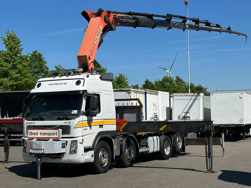 Volvo FM 12.460 8x2 Palinger PK72002 10x Extendable! - Nákladní automobil valníkový/ Plošinový, Auto s hydraulickou rukou: obrázek 1 Volvo FM 12.460 8x2 Palinger PK72002 10x Extendable! - Nákladní automobil valníkový/ Plošinový, Auto s hydraulickou rukou: obrázek 1