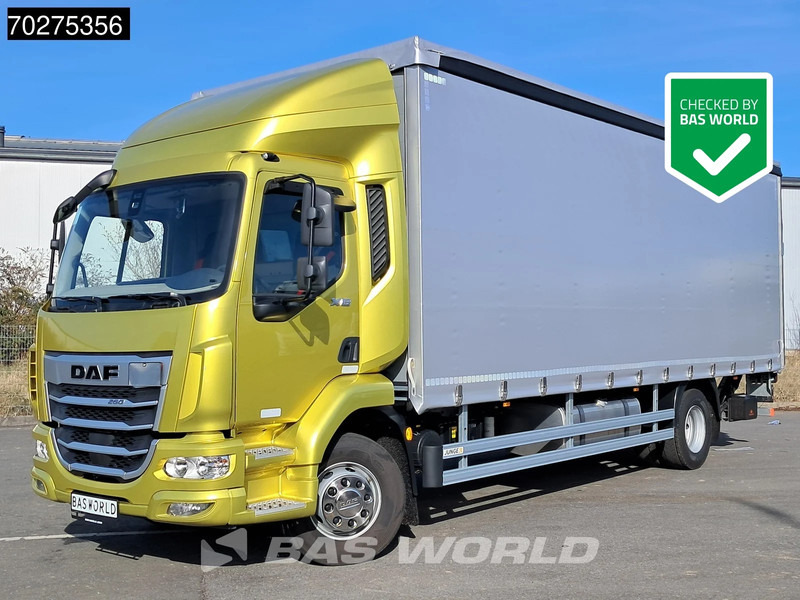 DAF XB 260 4X2 2024 registration 16tons Automatic Ladebordwand ACC Euro 6 - Plachtový nákladní auto: obrázek 1 DAF XB 260 4X2 2024 registration 16tons Automatic Ladebordwand ACC Euro 6 - Plachtový nákladní auto: obrázek 1