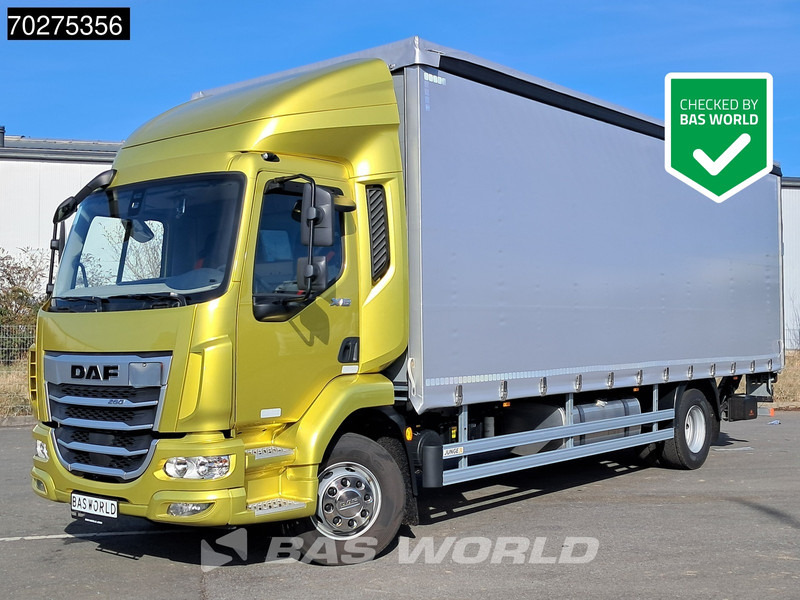 DAF XB 260 4X2 2024 registration 16tons Automatic Ladebordwand ACC Euro 6 - Plachtový nákladní auto: obrázek 1 DAF XB 260 4X2 2024 registration 16tons Automatic Ladebordwand ACC Euro 6 - Plachtový nákladní auto: obrázek 1
